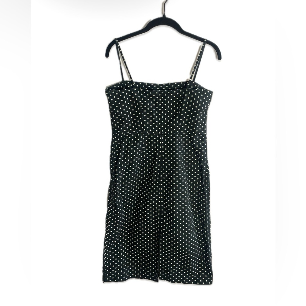 DKNY Spaghetti Strap Polka Dot Dress